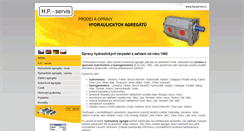 Desktop Screenshot of hp-servis.cz
